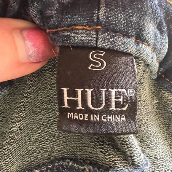 HUE denim floral jeggings size small - Picture 8 of 10